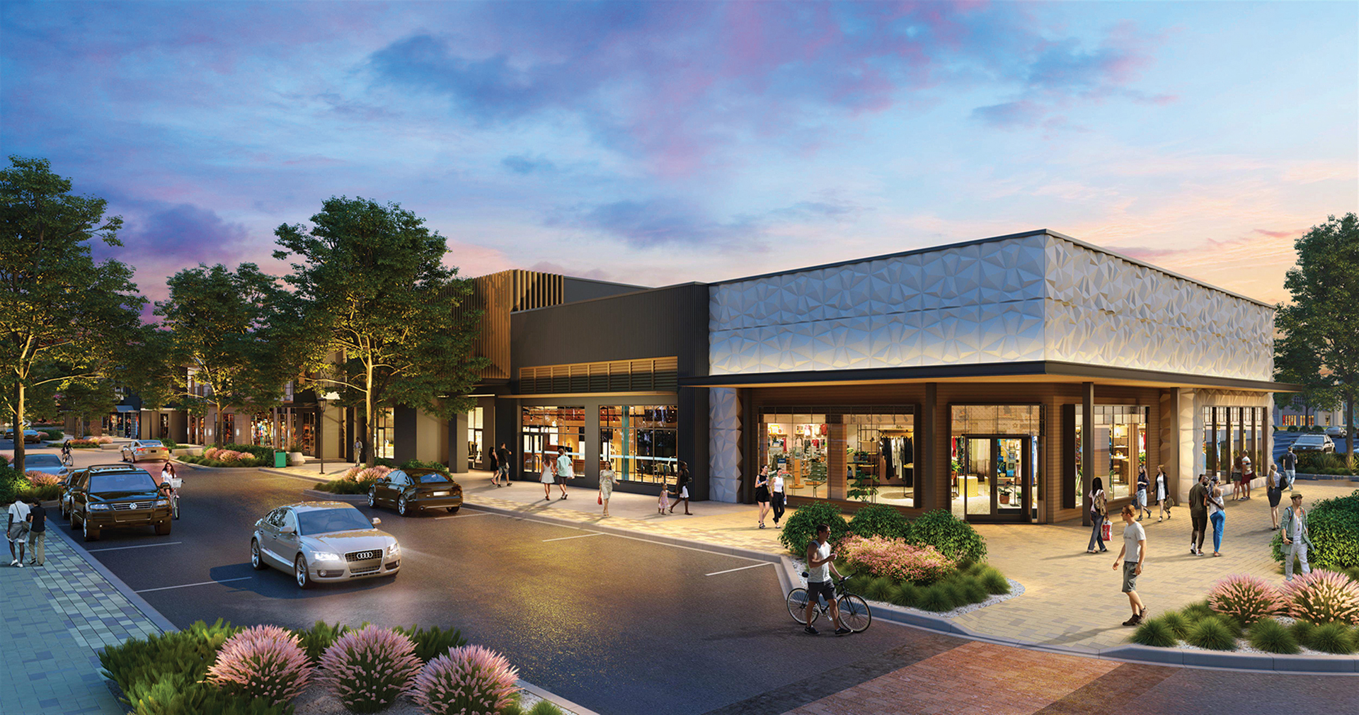 rendering of vision for new Winter Park Village in Florida